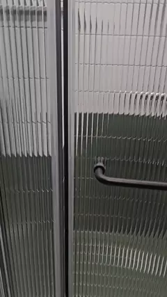 샤워부스 유리 교체 현장 영상