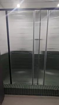 욕실 칸막이 설치 현장 영상